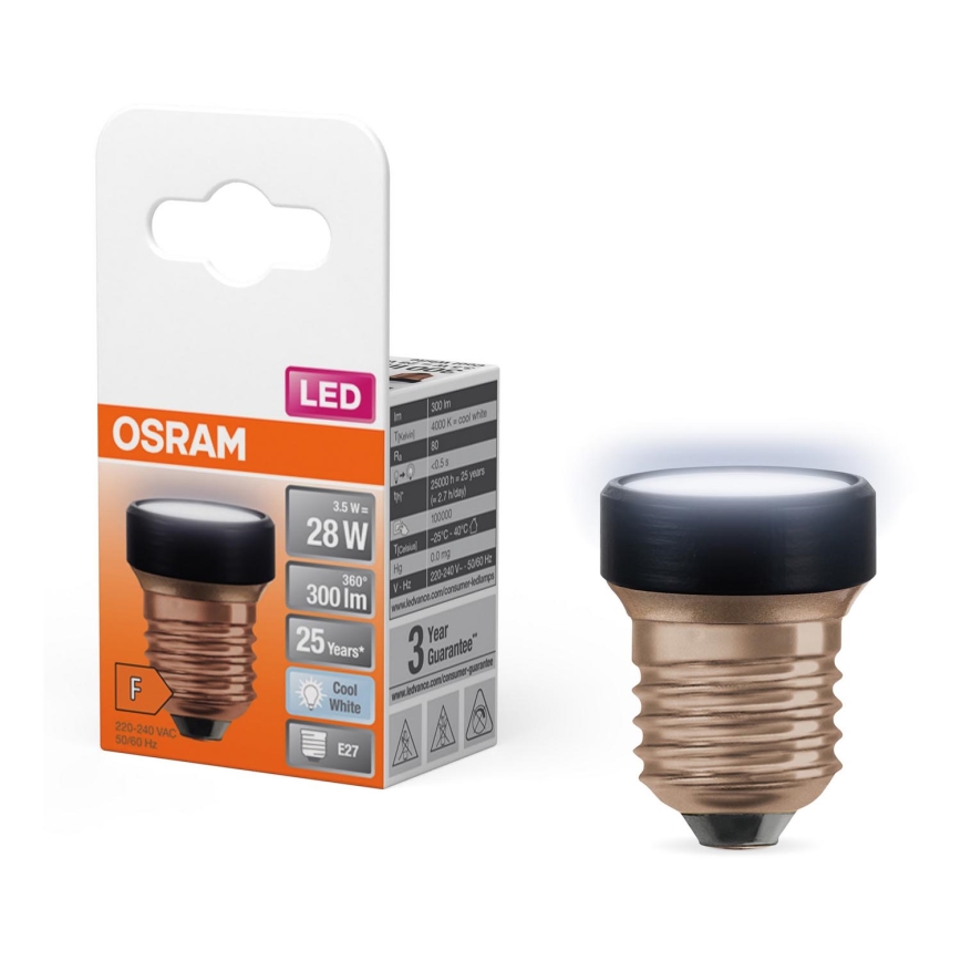 LED Spuldze E27/3,5W/230V 4000K - Osram