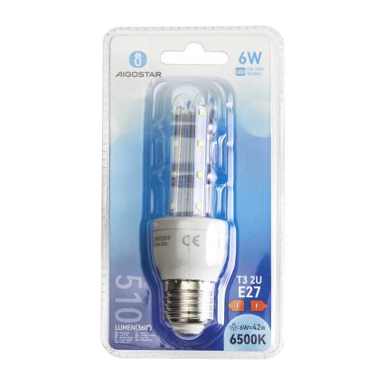 LED Spuldze E27/6W/230V 6500K - Aigostar