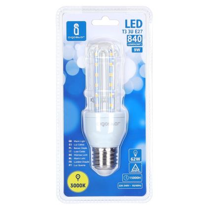 LED Spuldze E27/9W/230V 3000K - Aigostar