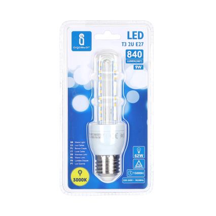 LED Spuldze E27/9W/230V 3000K - Aigostar