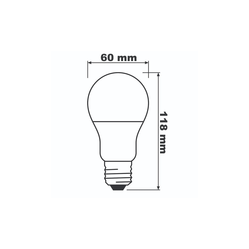 LED Spuldze ECO E27/13W/230V 4000K 1521lm