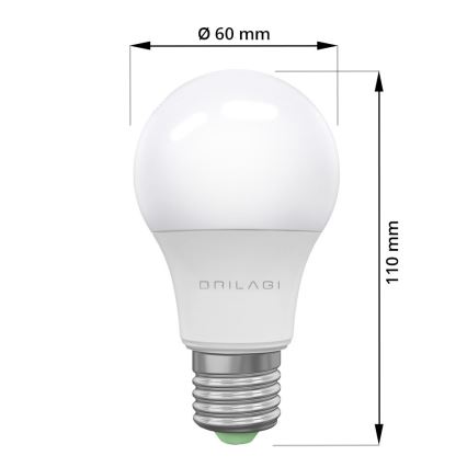 LED Spuldze ECOLINE A60 E27/15W/230V 4000K - Brilagi