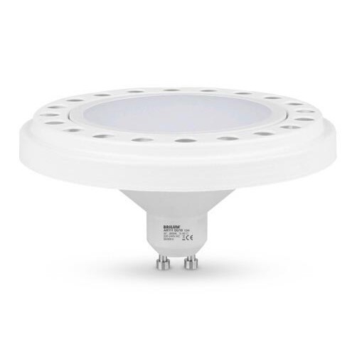 LED Spuldze ECOLINE AR111 GU10/12W/230V 3000K 120° balta - Brilagi