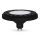 LED Spuldze ECOLINE AR111 GU10/12W/230V 4000K 120° melna - Brilagi