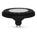 LED Spuldze ECOLINE AR111 GU10/15W/230V 3000K 30° melna - Brilagi