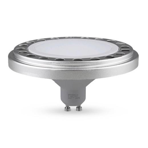 LED Spuldze ECOLINE AR111 GU10/15W/230V 4000K 120° sudraba - Brilagi