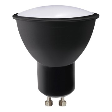 LED Spuldze ECOLINE GU10/6W/230V 4000K melna - Brilagi