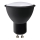 LED Spuldze ECOLINE GU10/8,5W/230V 4000K melna - Brilagi
