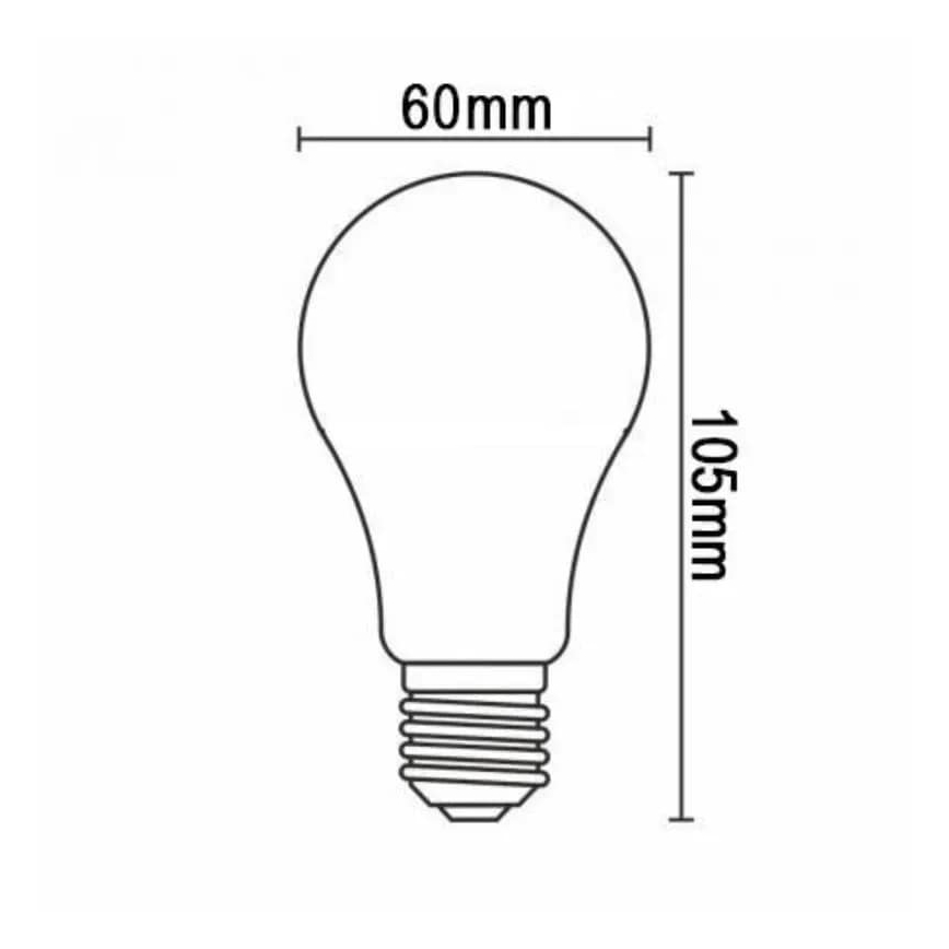 LED Spuldze WHITE FILAMENT A60 E27/13W/230V 3000K