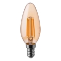 LED Spuldze FILAMENT AMBER E14/4W/230V 2200K