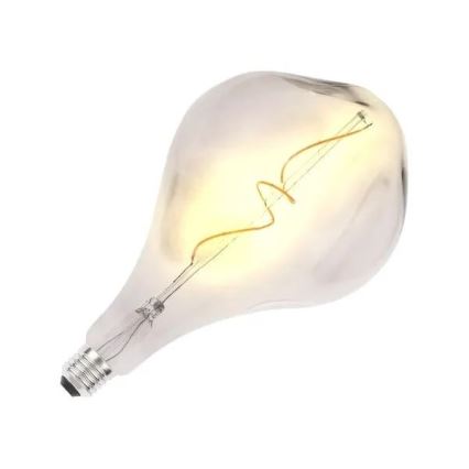 LED Spuldze FILAMENT BUMPED SMOKE ET160 E27/4W/230V 2000K