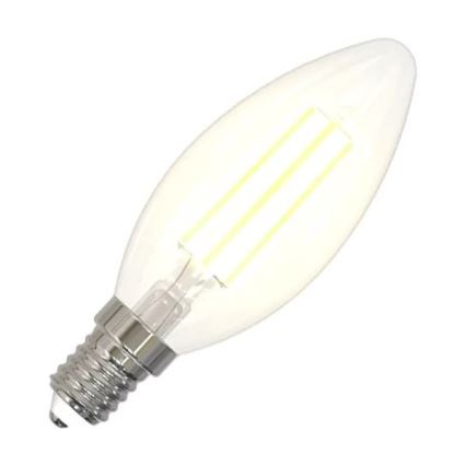 LED Spuldze WHITE FILAMENT C35 E14/4,5W/230V 3000K