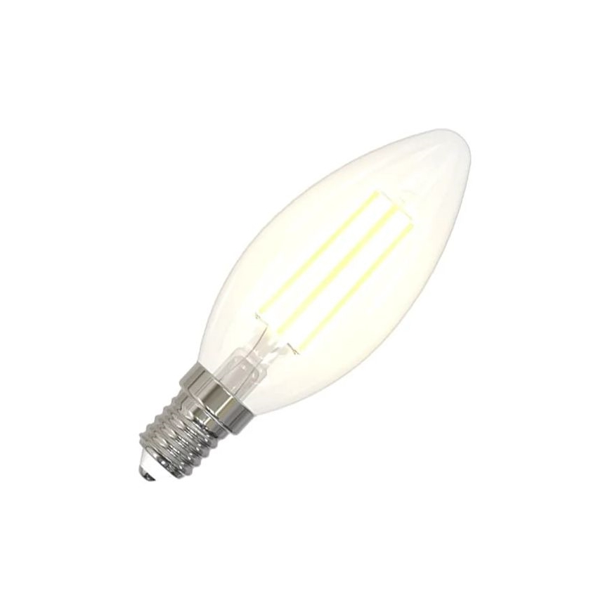 LED Spuldze WHITE FILAMENT C35 E14/4,5W/230V 3000K
