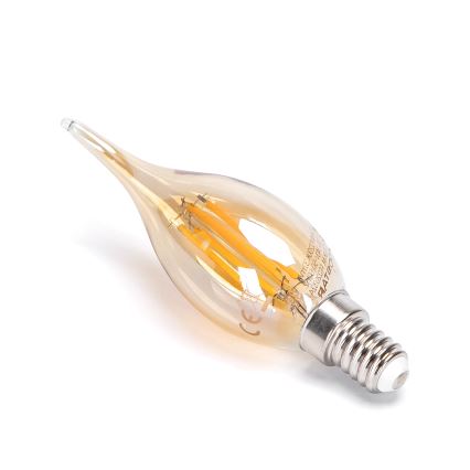 LED Spuldze FILAMENT C35 E14/4W/230V 2200K - Aigostar