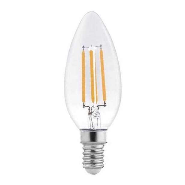 LED Spuldze FILAMENT C35 E14/4W/230V 3000K