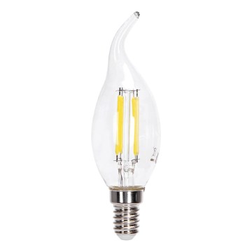 LED spuldze FILAMENT C35 E14/4W/230V 6500K - Aigostar