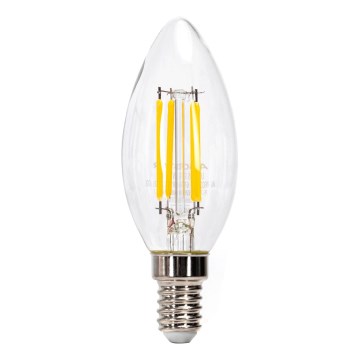 LED spuldze FILAMENT C35 E14/8W/230V 2700K - Aigostar