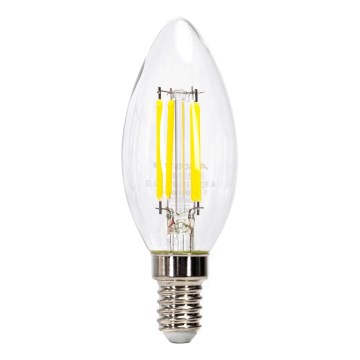 LED spuldze FILAMENT C35 E14/8W/230V 6500K - Aigostar