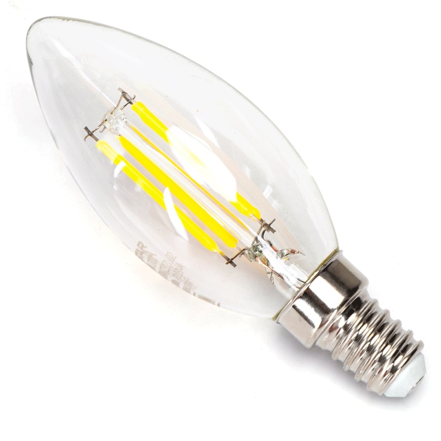 LED spuldze FILAMENT C35 E14/8W/230V 6500K - Aigostar