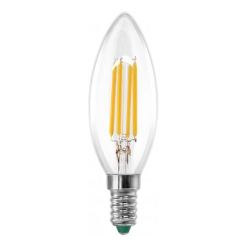 LED spuldze FILAMENT CLASIC ONE C35 E14/6W/230V 4000K