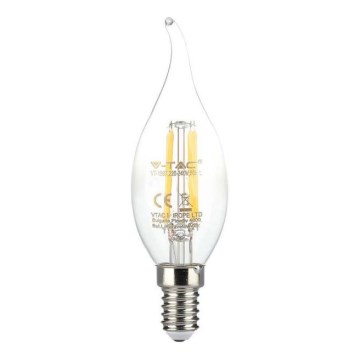 LED spuldze FILAMENT E14/4W/230V 3000K