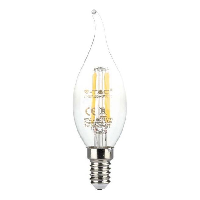 LED spuldze FILAMENT E14/4W/230V 3000K