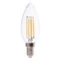 LED Spuldze FILAMENT E14/4W/230V 6500K