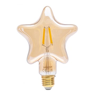 LED Spuldze FILAMENT E27/4W/230V 1800K zvaigzne - Aigostar