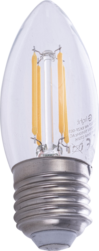 LED spuldze FILAMENT E27/4W/230V 2700K