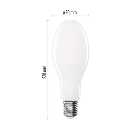 LED Spuldze FILAMENT ED90 E40/36W/230V 4000K 6000 lm