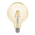 LED Spuldze FILAMENT G125 E27/12W/230V 2200K