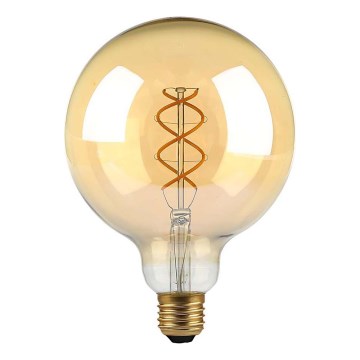 LED Spuldze FILAMENT G125 E27/5W/230V 1800K