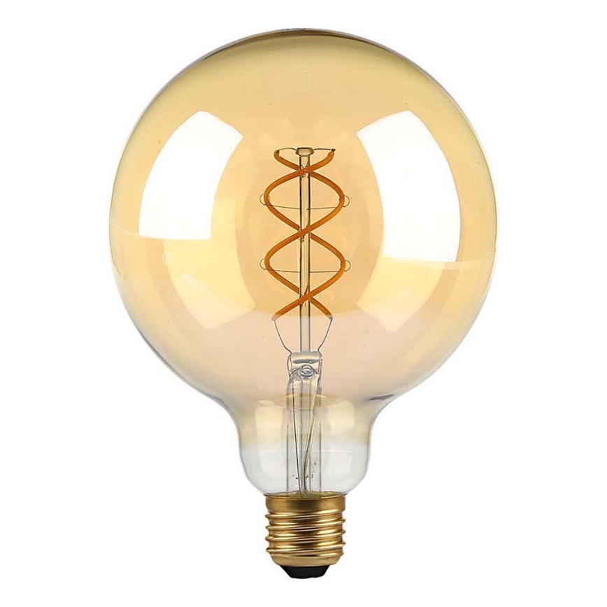 LED Spuldze FILAMENT G125 E27/5W/230V 1800K