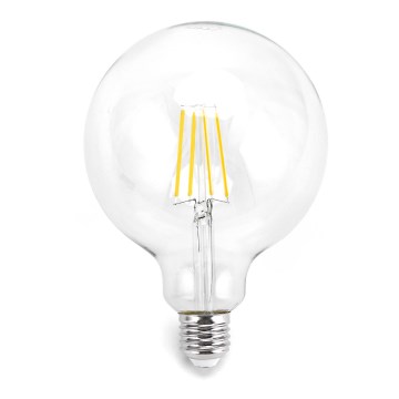 LED Spuldze FILAMENT G125 E27/6W/230V 2700K - Aigostar