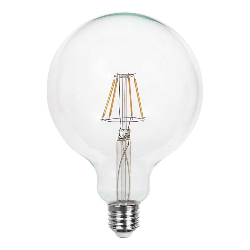 LED Spuldze FILAMENT G125 E27/6W/230V 3000K