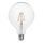 LED Spuldze FILAMENT G125 E27/6W/230V 3000K