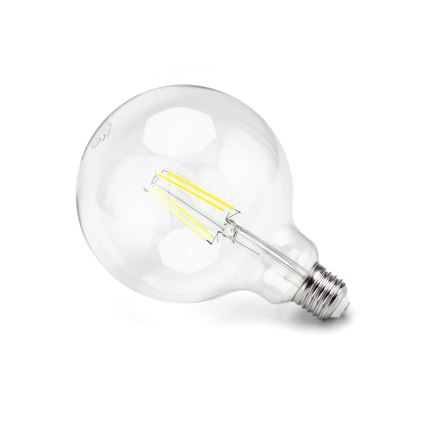 LED Spuldze FILAMENT G125 E27/8W/230V 6500K - Aigostar