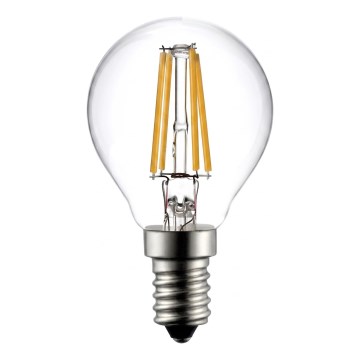 LED spuldze FILAMENT G45 E14/6W/230V 3000K