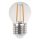 LED Spuldze FILAMENT G45 E27/2W/230V 3000K