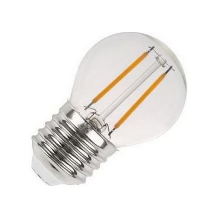 LED Spuldze FILAMENT G45 E27/2W/230V 3000K
