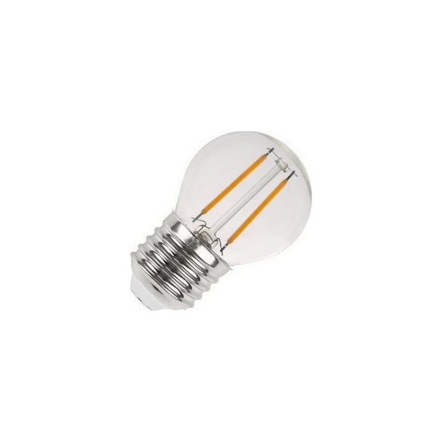 LED Spuldze FILAMENT G45 E27/2W/230V 3000K