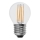 LED Spuldze FILAMENT G45 E27/6W/230V 3000K