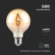 LED Spuldze FILAMENT G80 E27/4W/230V 2200K