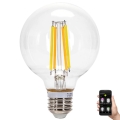 LED Spuldze FILAMENT G80 E27/6W/230V 2700-6500K - Aigostar