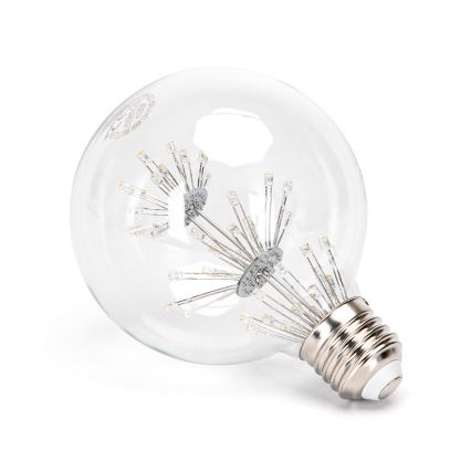 LED Spuldze FILAMENT G95 E27/1,8W/230V 1800K - Aigostar