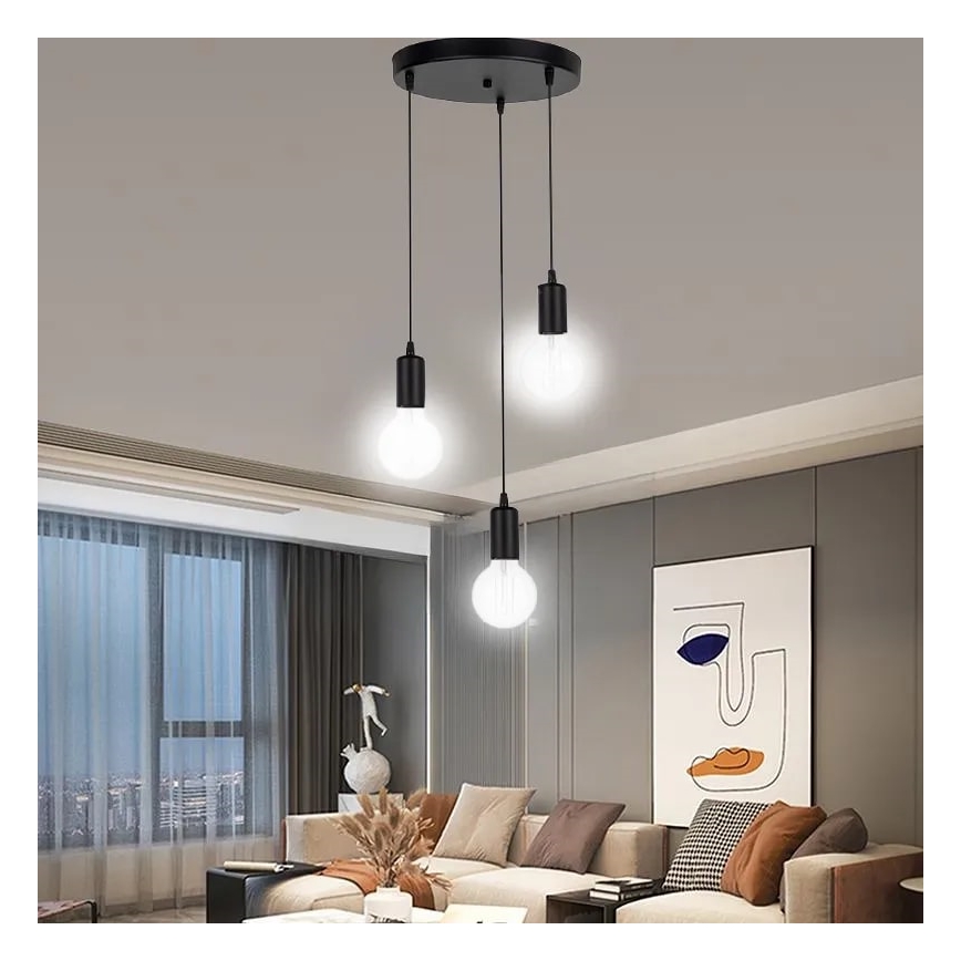 LED Spuldze WHITE FILAMENT G95 E27/13W/230V 4000K