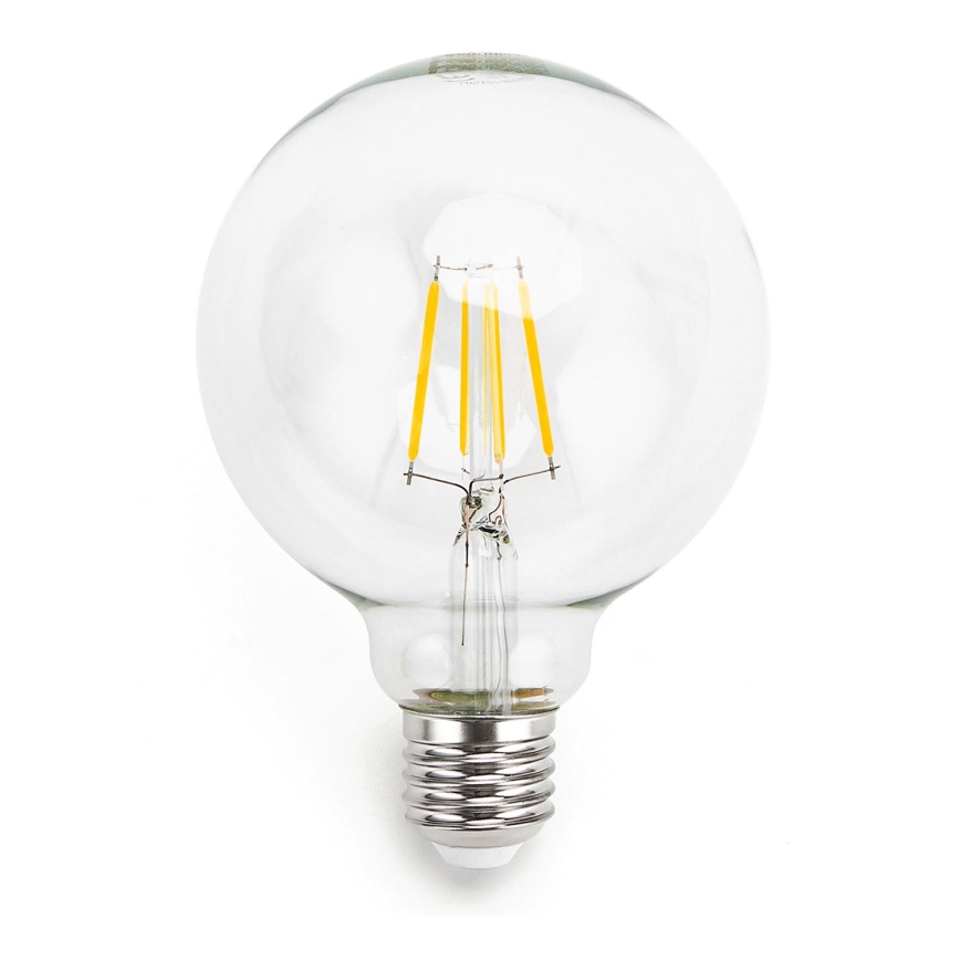 LED Spuldze FILAMENT G95 E27/4W/230V 2700K - Aigostar