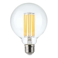 LED Spuldze FILAMENT G95 E27/6W/230V 3000K