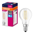 LED Spuldze FILAMENT P40 E14/4W/230V 4000K - Osram