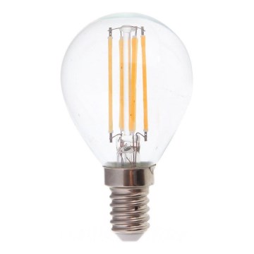 LED Spuldze FILAMENT P45 E14/6W/230V 2700K
